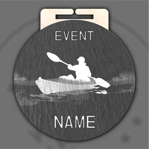 Slate Kayaking Medal Type 1