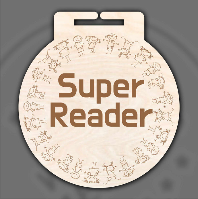 Super Reader Medal x 10,20,50 and 100 pack