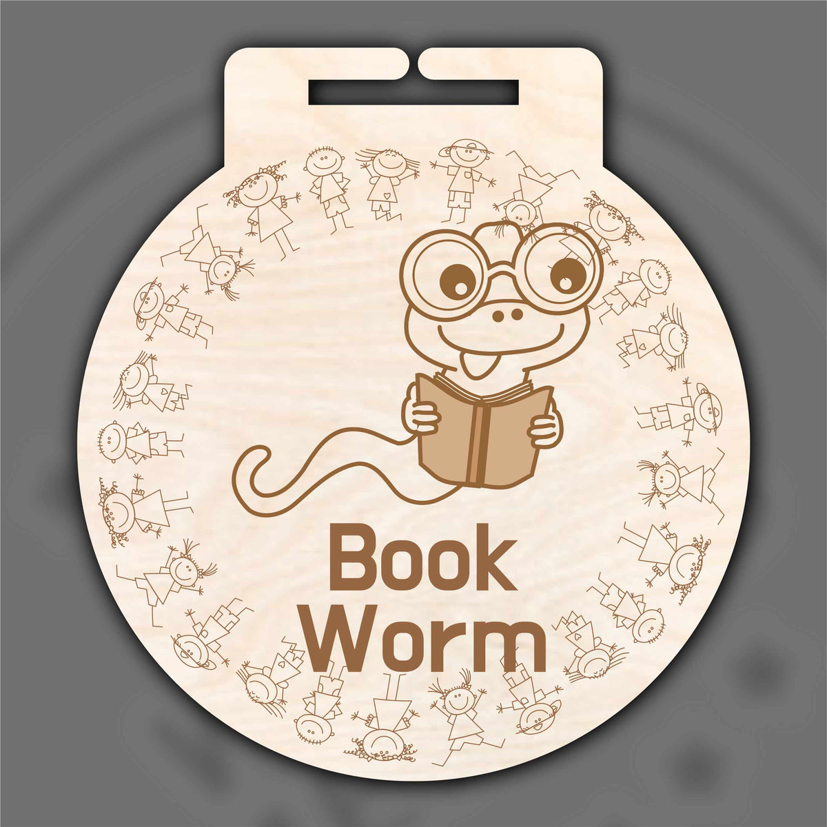 Book Worm Medal x 10,20,50 and 100 pack