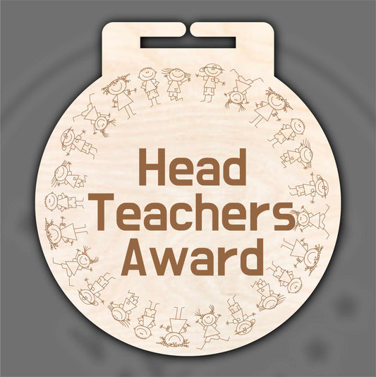 Head Teachers Award Medal x 10,20,50 and 100 pack