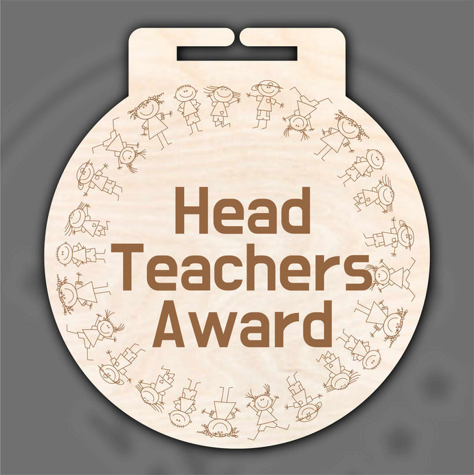 Head Teachers Award Medal x 10,20,50 and 100 pack