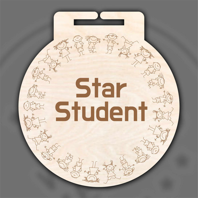 Star Student Medal x 10,20,50 and 100 pack