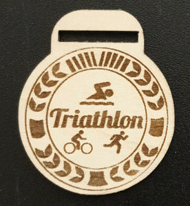 Standard Triathlon medal