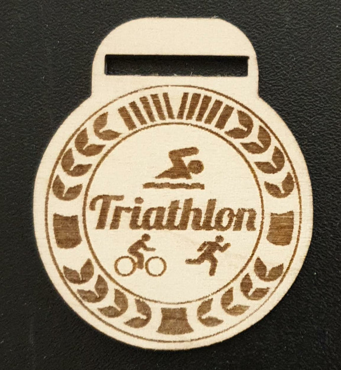 Standard Triathlon medal